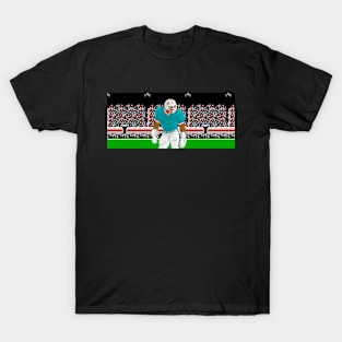 Miami Pixel Linebacker T-Shirt